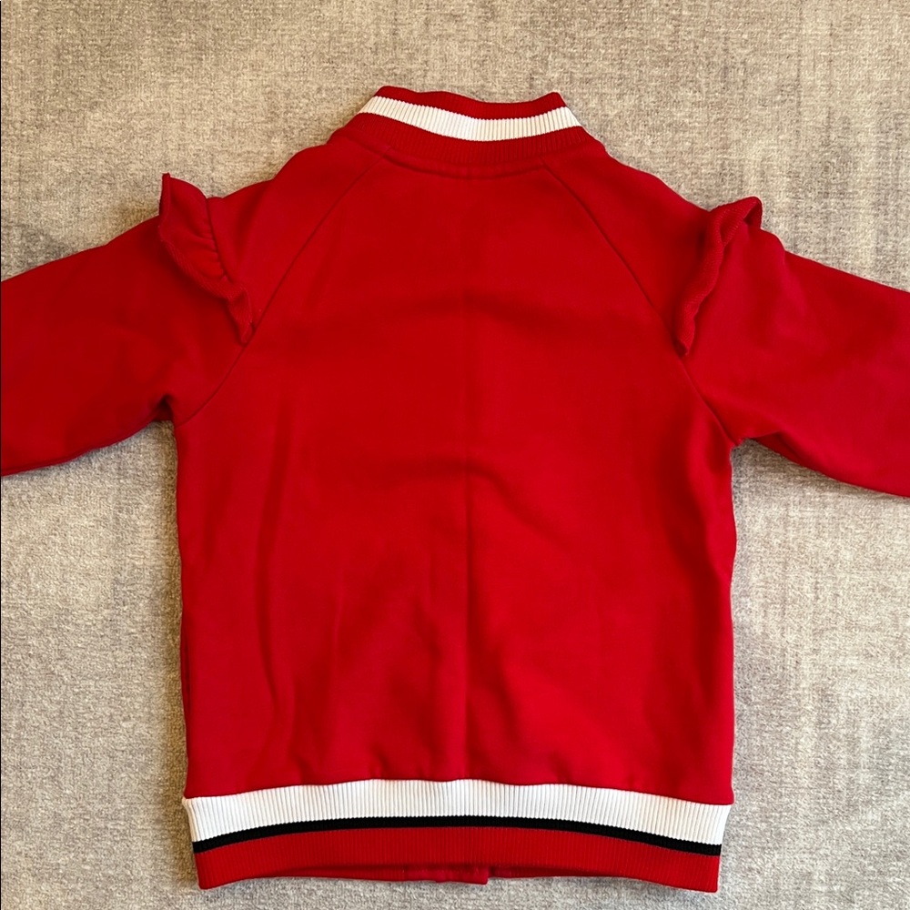 Disney Red Minnie Mouse Jacket with White Accents - Picture 2 of 4